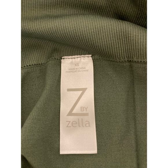 Z By Zella High Waist Seamless 7/8 Leggings XS/Extra Small Green Leopard NWT - Picture 5 of 7